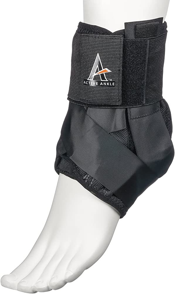 Cramer Active Ankle® AS1 Pro™, Ankle Brace, XX-Large, Black