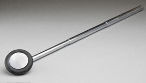 Tech-Med Percussion Hammer, Babinski, Chrome Plated Steel Handle Adjusts From 6½"-15"