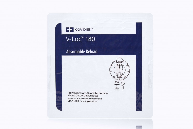 Medtronic V-Loc 180 8 inch Size 3-0 Absorbable Wound Closure Reload, Green, 6/Box