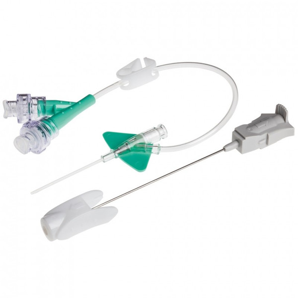 BD Nexiva 18 Gauge x 1.25 inch Dual Port Closed IV Catheter System w/ Luer Access Devices, 80/Case