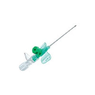 BD Insyte-W 18 Gauge x 1.88 inch Peripheral Venous IV Catheters w/ Wings, Green, 200/Case