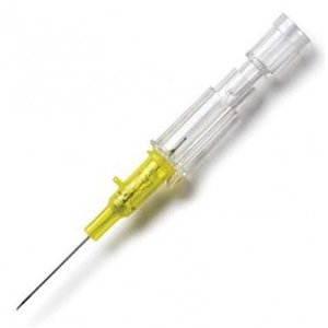 BD Insyte 24G x 0.75 inch IV Catheter, Yellow, 200/Pack