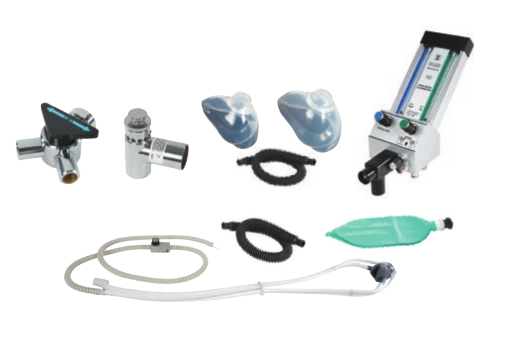 Belmed Oral Surgery Flowmeter System w/ Telescoping Arm