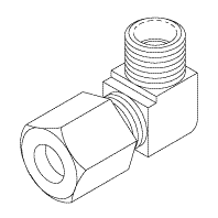Elbow Fitting (3/8 x 1/4)