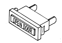 Lamp (Open Door) for Pelton & Crane