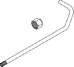 Drain Tube for Pelton & Crane - Fits Model: OCM