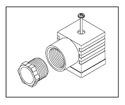 Wire Connector With Gasket for Tuttnauer®