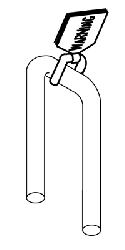Main Arm Spring Safety Pin for Pelton & Crane