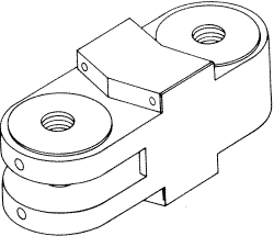 Arm Adapter for Pelton & Crane (Rear Arm to Arm Knuckle)