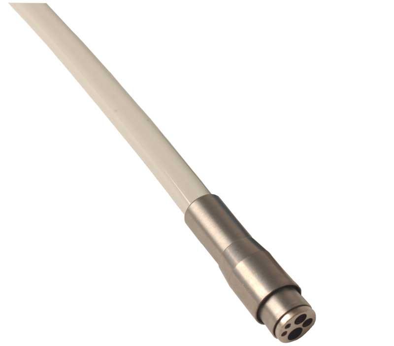 6 Pin ISO-C - Straight Gray - Beaverstate Handpiece Illumination Tubing