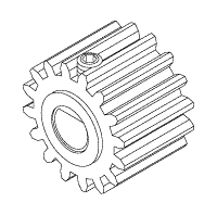 Dryer Drive Gear for Air Techniques