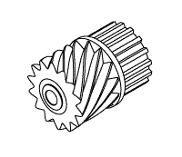 Drive Gear for Gendex - Fits: Racks; Developer, Fixer and Wash