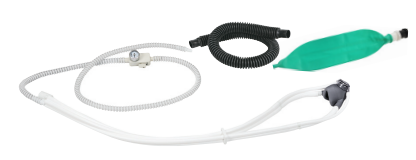 Scavenger Package – Large Includes: Scavenger Inhaler with Large Autoclavable Hood, 3L Breathing Bag, 22mm I. D. X 32” Length Breathing Tube