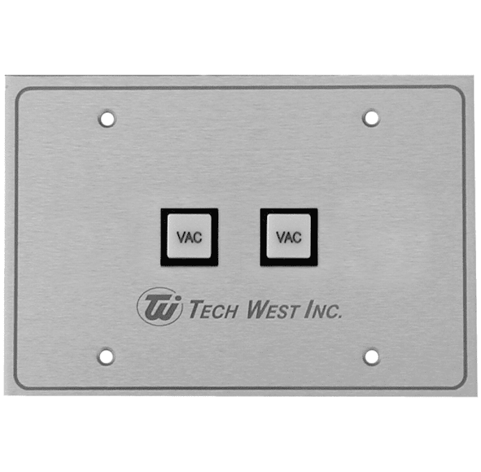 Tech-West Remote Panel 2 Vac