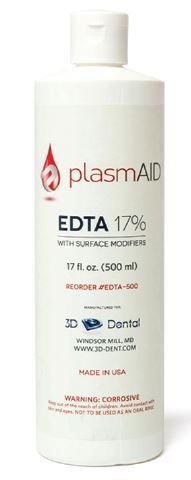 EDTA Solution, 17% Sodium Hypochlorite Solution, 125ml