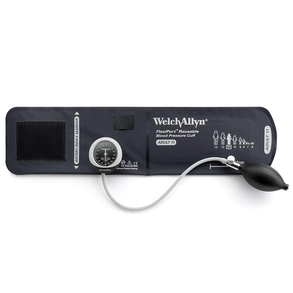 Welch Allyn DuraShock DS45 Integrated Aneroid Sphygmomanometer with Small Adult Cuff