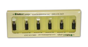 Healthlink-Clorox Lamp, Sigmoidoscope, Anoscope and Vag Illum, 6/bx (WA08800/08800-U)
