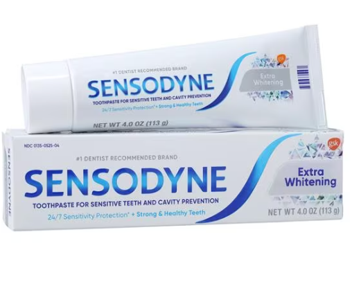 Sensodyne® Extra Whitening Toothpaste, 4 oz. tube