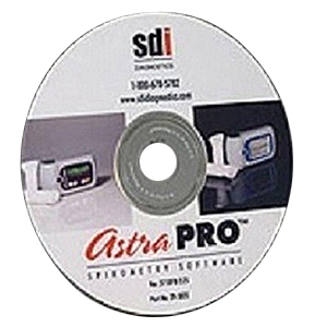 SDI Diagnostics AstraPro Software/Manuals CD for Astra 200/300 AstraTouch Spirometers