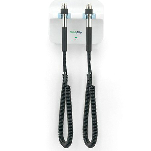Welch Allyn Green Series 777 Wall Transformer with PanOptic Ophthalmoscope, MacroView Otoscope