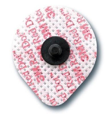 3M Red Dot™ Soft Cloth Monitoring Electrode, 1.25" Dia, Adult/Pediatric, Cloth, Hydrogel, Gentle