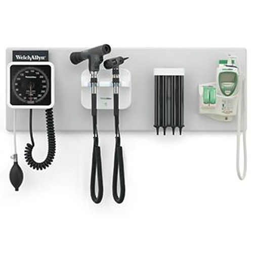 Welch Allyn Green Series 777 Integrated Wall System with 40 inch Wall Board and Diagnostic Heads