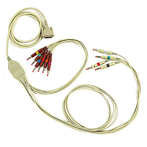Welch Allyn 59 inch ECG Cable with 10-Lead, AHA, Banana for CP 50 and CP 150