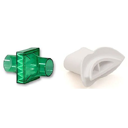 SDI Diagnostics Pulmoguard II Filter with Comfit Disposable Mouthpiece, Green, 40/Pack
