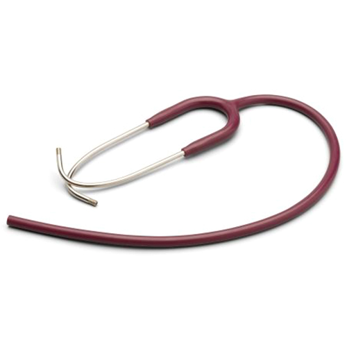 Welch Allyn Spectrum 28 inch Binaural Spring Assembly and Tubing for Professional Adult Stethoscope, Burgundy