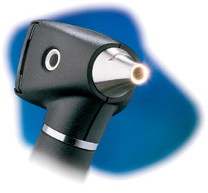 Welch Allyn 2.5V Pocketscope™ Otoscope/Throat Illuminator, AA Alkaline Batt Handle & Soft Case