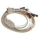 Welch Allyn Mortara Burdick ECG Lead form Patient Cable with 10 Wire, AHA, Snap JScrew for ELI250