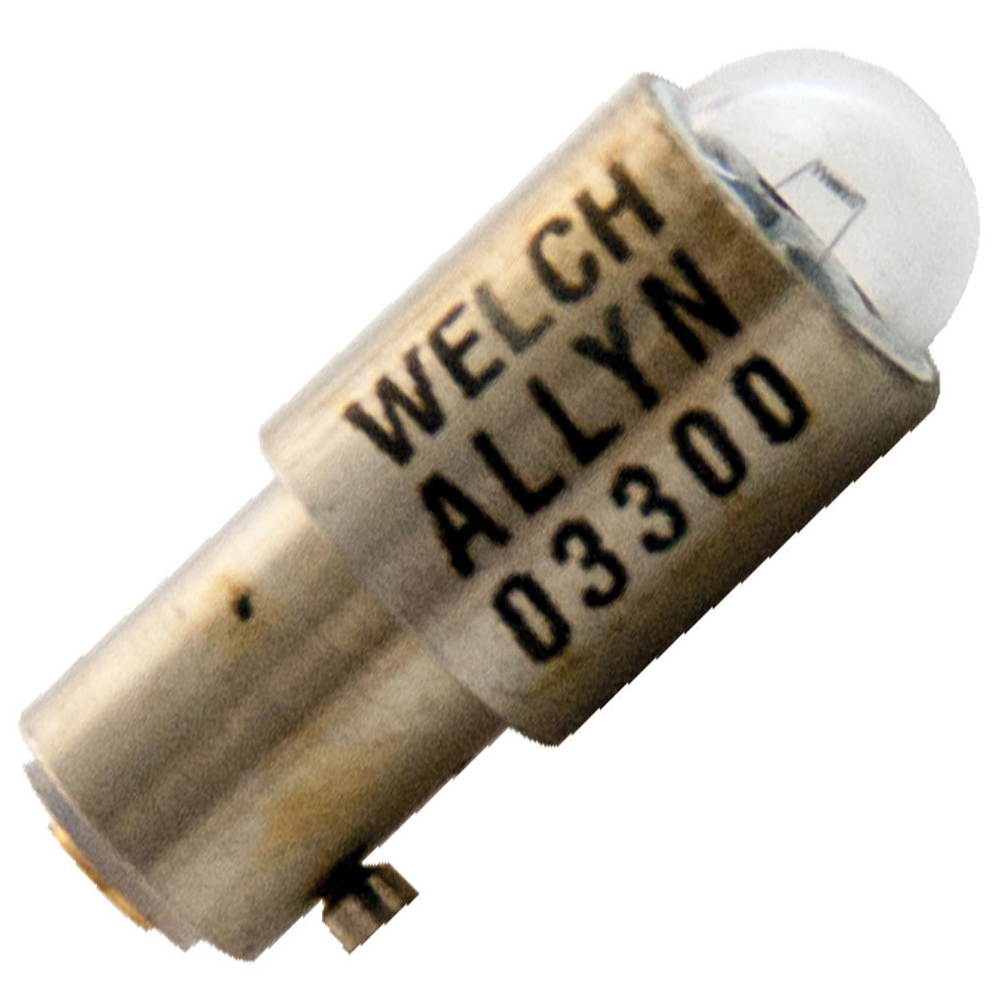 Welch Allyn 2.5V Replacement Halogen Lamp for 11511 and 11500 Ophthalmoscopes