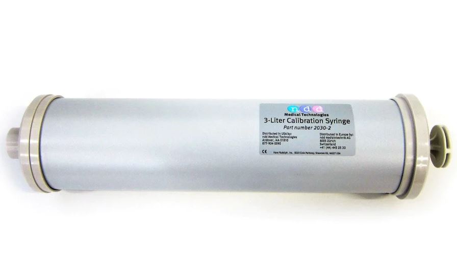 Ndd Easyone® 3-Liter Calibration Syringe with Calibration Adapter