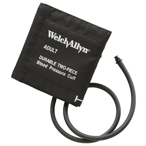 Welch Allyn Thigh Reusable Blood Pressure Cuff with 2-Tube, Bare Tube and Tri-Purpose Connector
