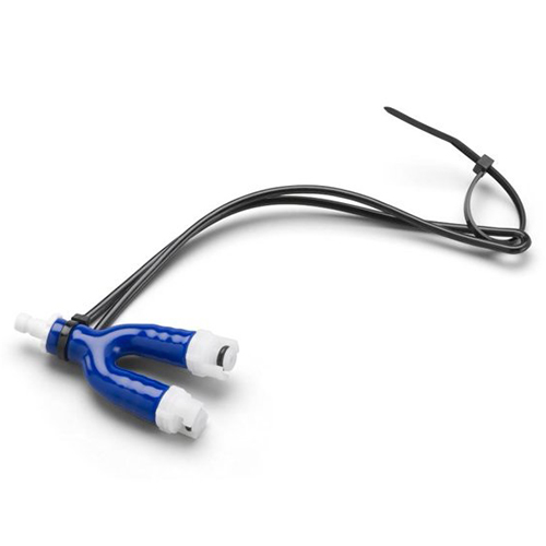 Welch Allyn Blood Pressure Cuff Adapter, Single Male Bayonet to Single Female Luer-Slip Connector for BP Cuff