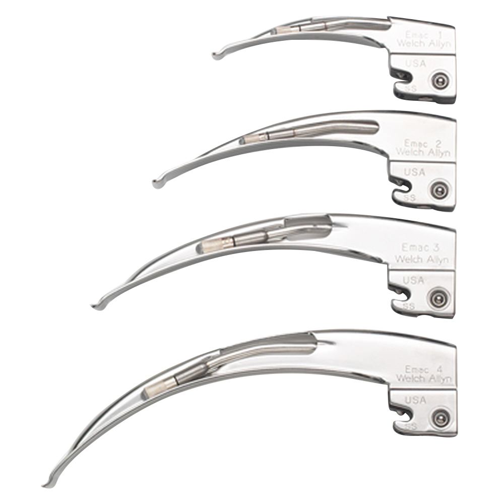Welch Allyn English Macintosh 1 Standard Laryngoscope Stainless Steel Blade