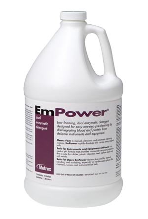 Metrex Empower™ Dual Enzymatic Detergent, Gallon
