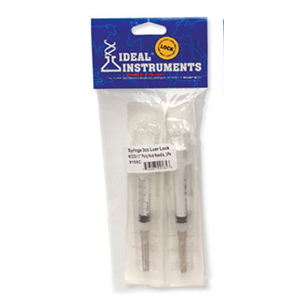 Ideal Disposable Syringe Luer Slip Soft Retail Pack - 35 cc (2 Pack)
