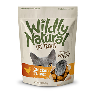 Fruitables Wildly Natural Cat Treats, Chicken Flavor - 2.5 oz