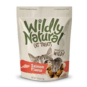 Fruitables Wildly Natural Cat Treats, Salmon Flavor - 2.5 oz