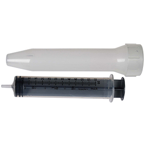 Ideal Disposable Syringe Luer Slip Soft Retail Pack - 60 cc (2 Pack)