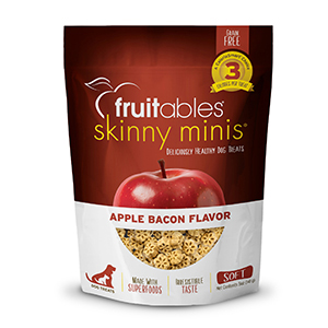 Fruitables Skinny Minis Soft Treats, Apple Bacon Flavor - 5 oz