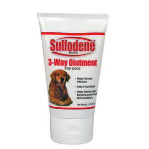 Sulfodene Brand 3-Way Ointment for Dogs - 2 oz