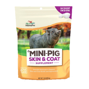 Manna Pro Mini Pig Skin & Coat Supplement - 1 lb