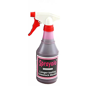 Sprayolo Ready-To-Use Livestock Marker - 16 oz, Pink