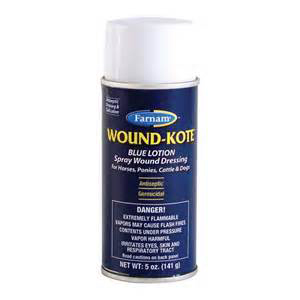 Wound-Kote Blue Lotion Spray Wound Dressing - 5 oz