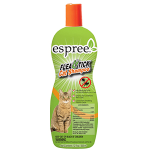 Espree Flea & Tick Cat Shampoo - 12 oz