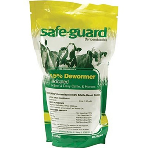 Safe-Guard 0.5% Pellets Cattle Top Dress - 1 lb