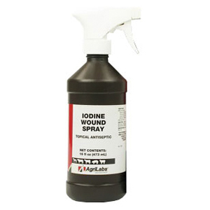 Iodine Wound Spray 1% - 16 oz