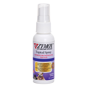 ZYMOX Topical Spray with .5% Hydrocortisone - 2 oz